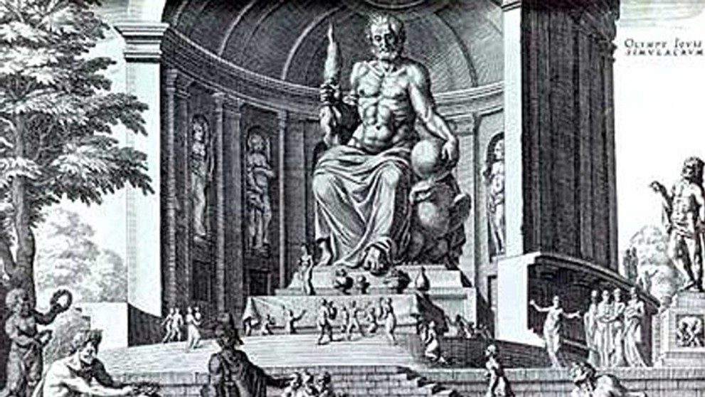 Feidiův Zeus v Olympii
