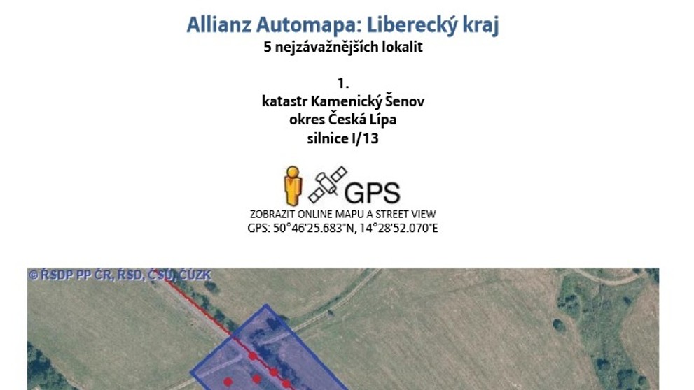 Silnice smrti v Libereckém kraji - 1