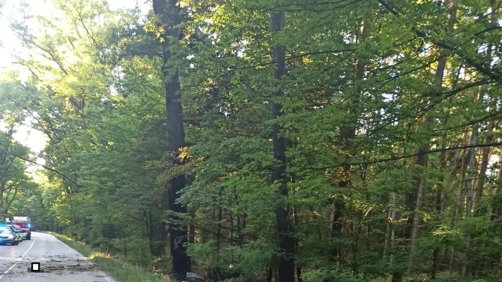 Nehoda na Jindřichohradecku