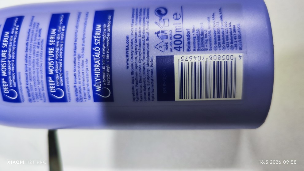 NIVEA SMOOTH SENSATION CREAMY BODY MILK 3