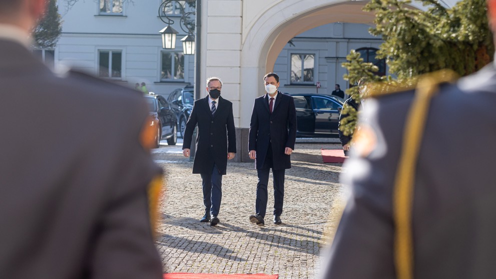 První zahraniční cesta Petra Fialy (2)