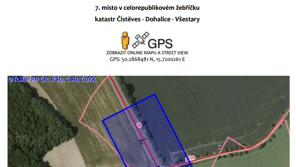 Nejnebezpečnější úseky silnic v ČR - Královéhradecký kraj - 2