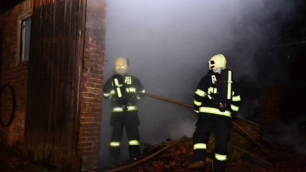 Záchrana koně ze stodoly ve Vísce na Frýdlantsku - 3
