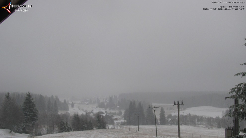 Sněžení 26. 11. 2018 - 3