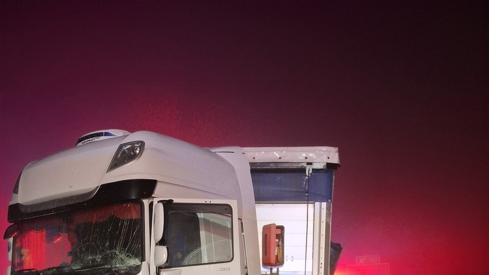 Dopravní nehoda na D35 u Křelova