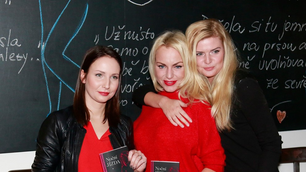 Veronika Arichteva, Martina Pártlová a Nikol Leitgeb Štíbrová, 28. 1. 2015