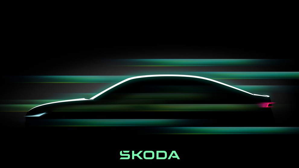 Siluety nových generací modelů Superb a Kodiaq