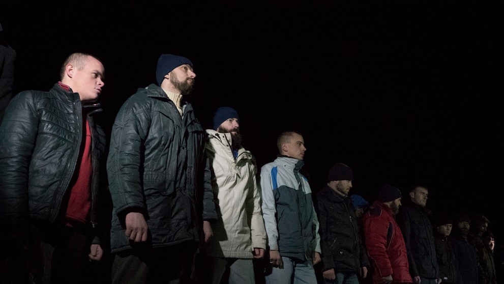 Ukrajina: Výměna zajatců mezi armádou a separatisty - 1