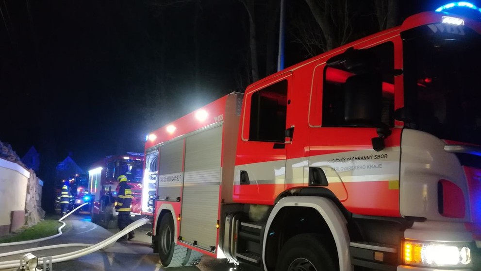 Požár hotelu u Chebu - 3