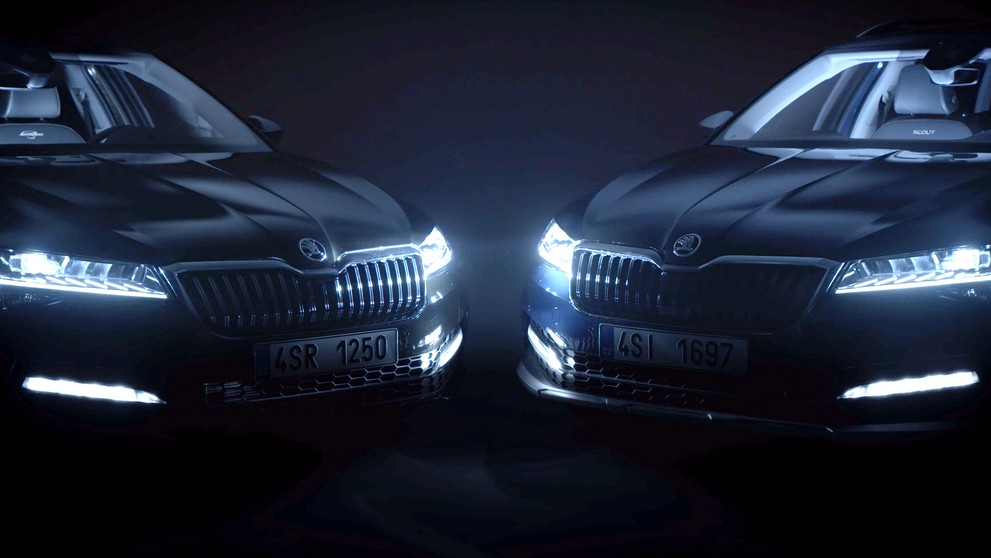 Modernizovaná Škoda Superb