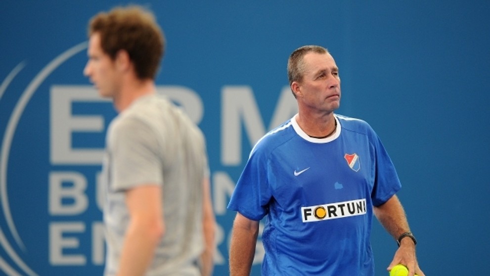 Ivan Lendl na Australian Open v dresu Baníku - 2