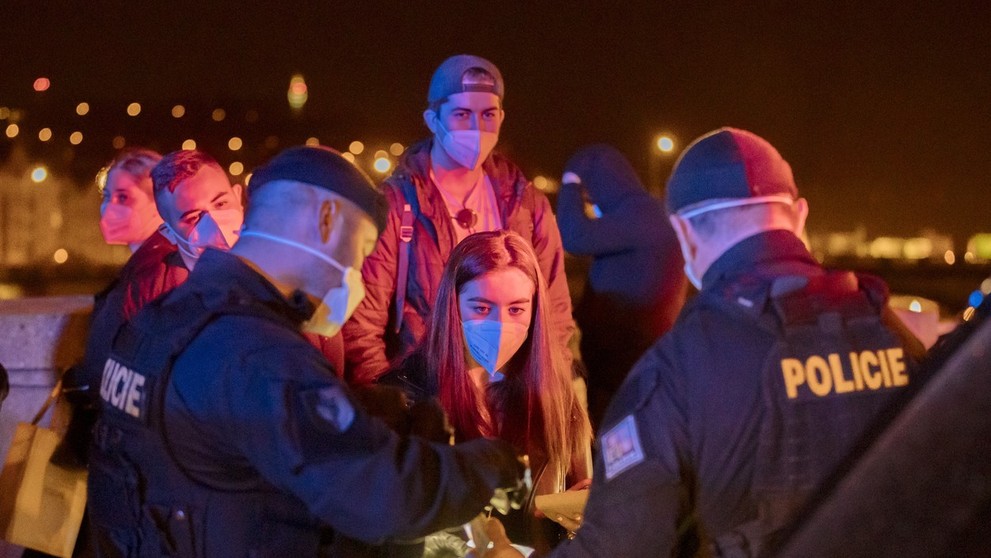 Zásah policie na pražské nápavce - 1