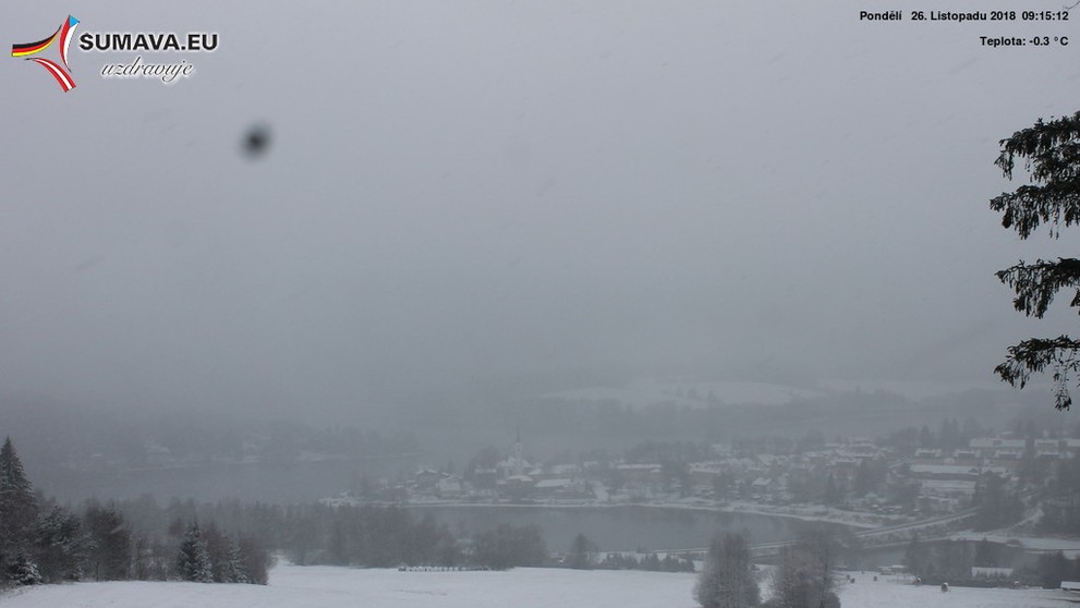 Sněžení 26. 11. 2018 - 2