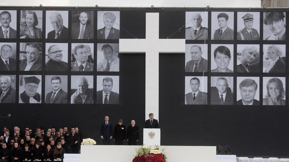 Truchlící Polsko, 17. 4. 2010