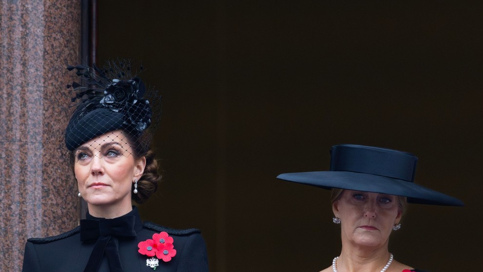 Princezna Kate a Sophie, vévodkyně z Edinburghu, 10. 11. 2024 Den válečných veteránů