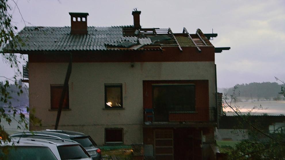 Škody po bouři