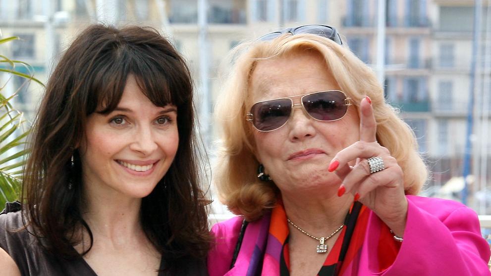 Juliette Binocheová a Gena Rowlandsová, 18. 5. 2006