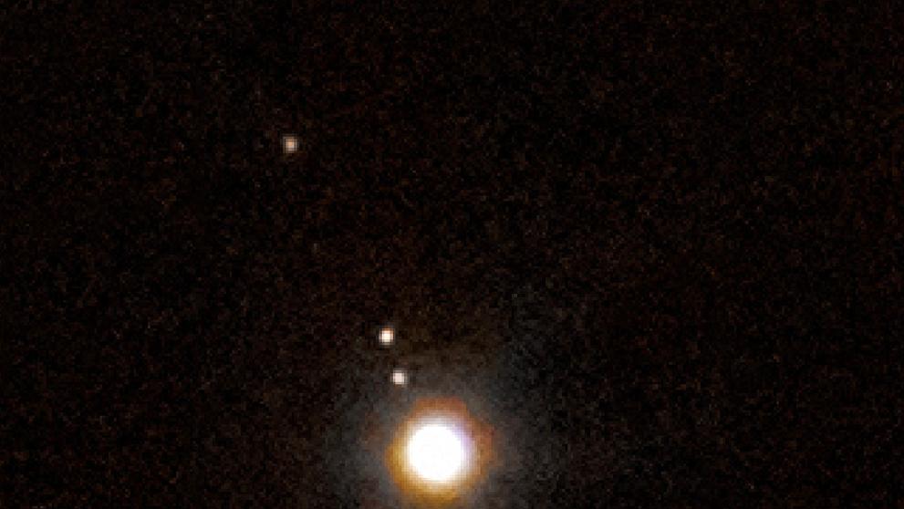 Konjunkce Venuše a Jupiteru
