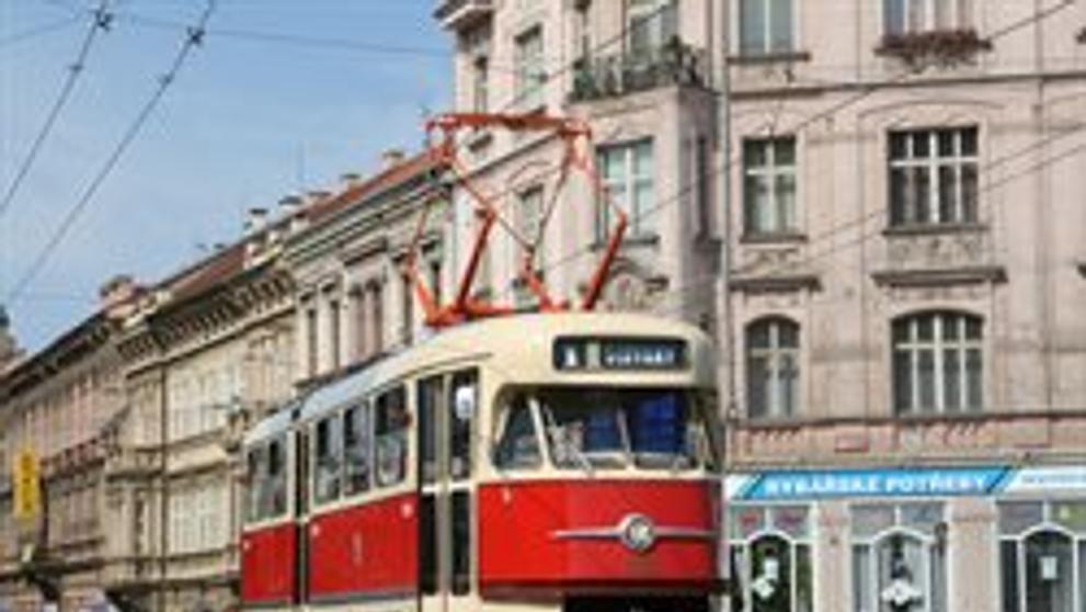 Tramvaj ČKD T2 č .133 z roku 1958