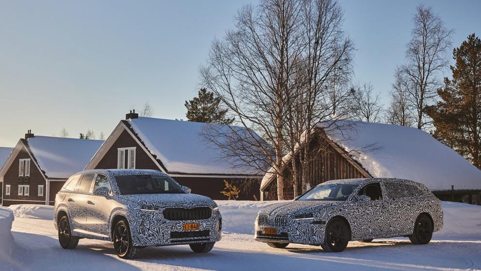 Nové generace modelů Superb a Kodiaq