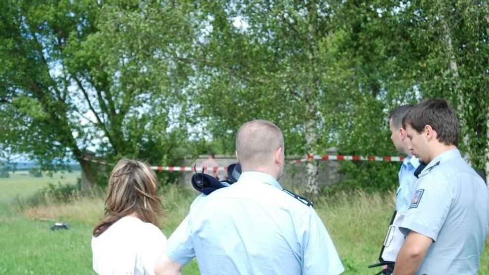 Policie na místě činu