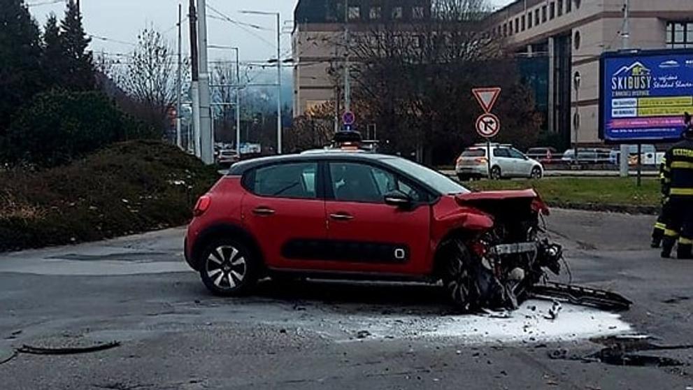 Nehoda v Banské Bystrici