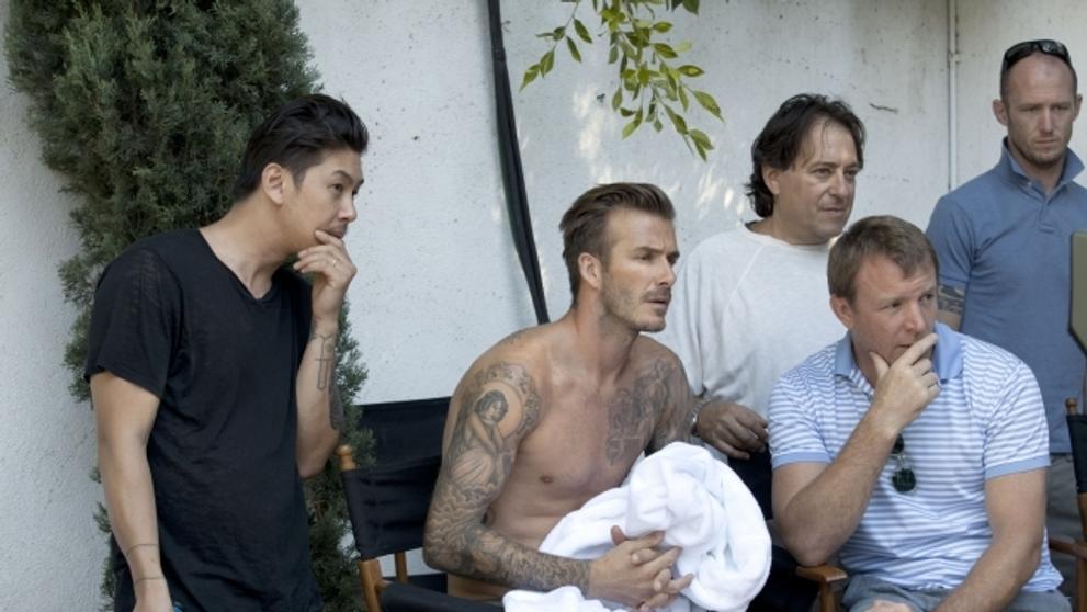 Beckham točí reklamu na spodní prádlo - 8