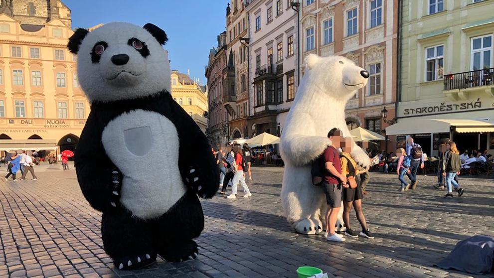 Turistická atrakce v centru Prahy - 2