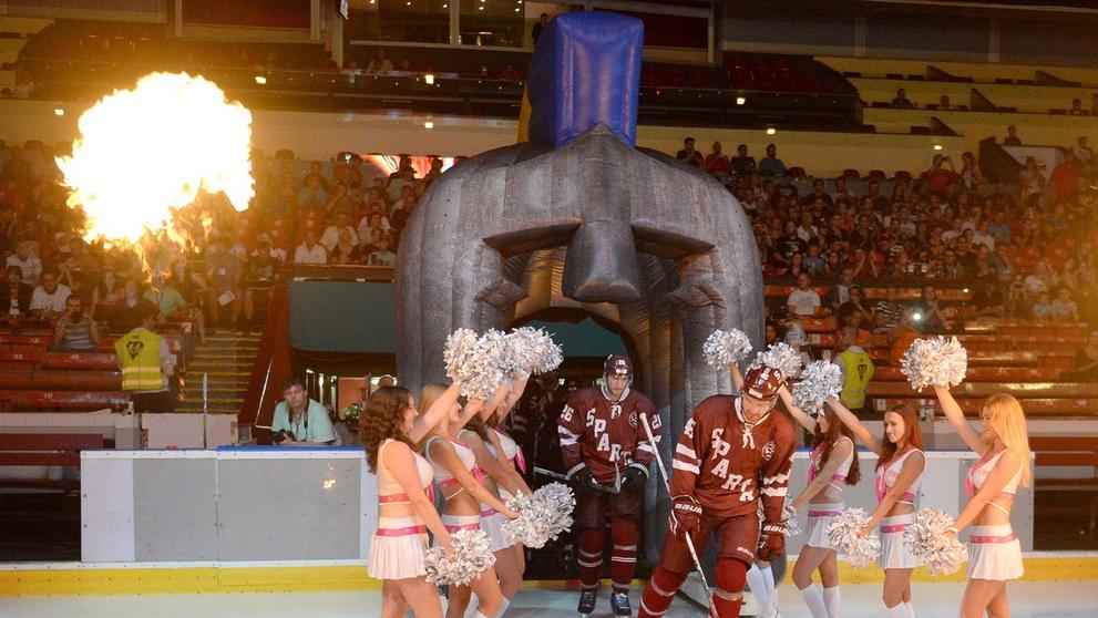 Hokejová Sparta se loučila s holešovickou arénou