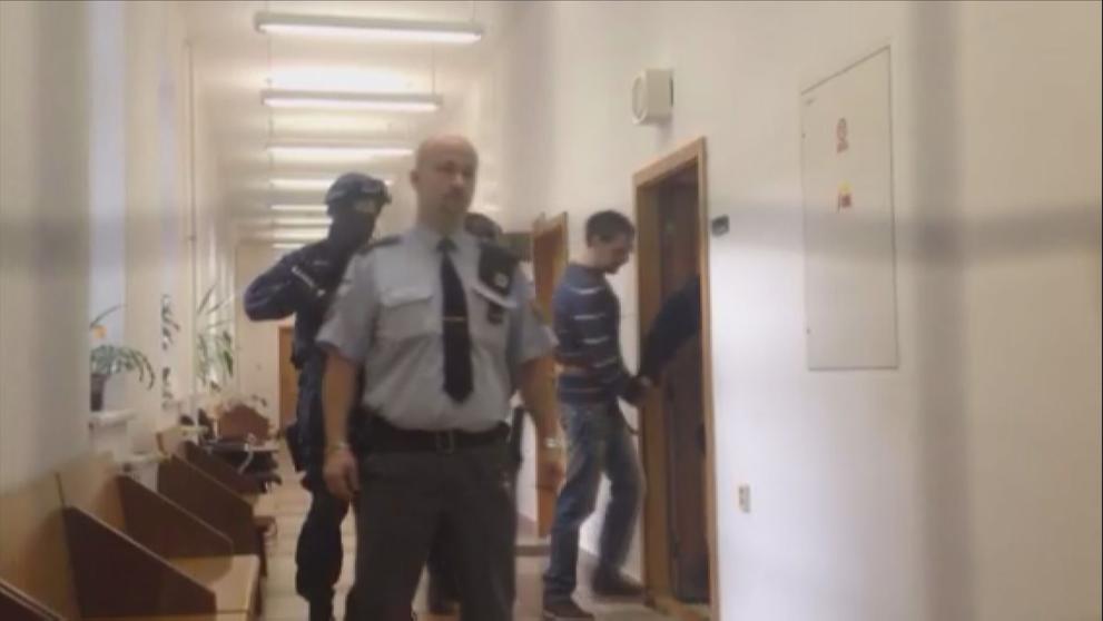 Petr Kramný před soudem v Ostravě