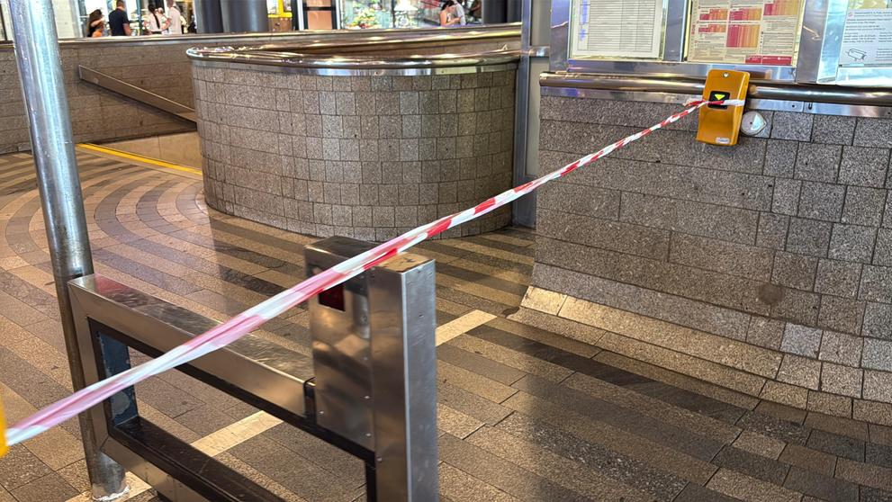 Nehoda v pražském metru
