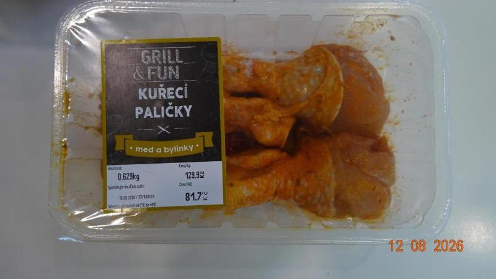 Závadné kuřecí paličky – med a bylinky