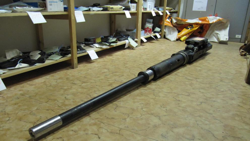 Občan odevzdal letecký automatický kanón