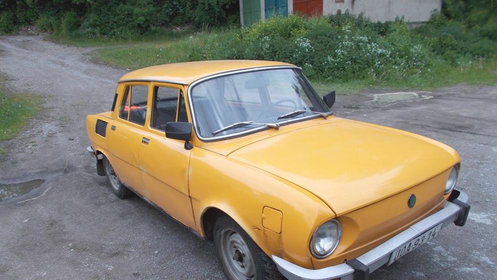 Osobní motorové vozidlo zn. ŠKODA 110 L - 6 200 Kč