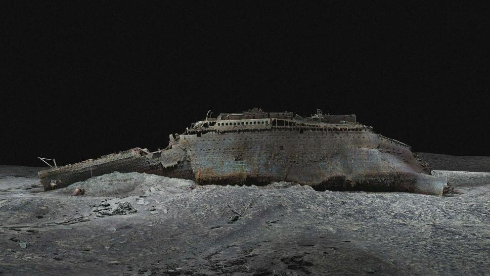Titanic na unikátním digitálním 3D modelu
