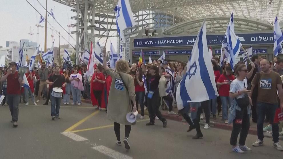 Izrael demonstrace (1)
