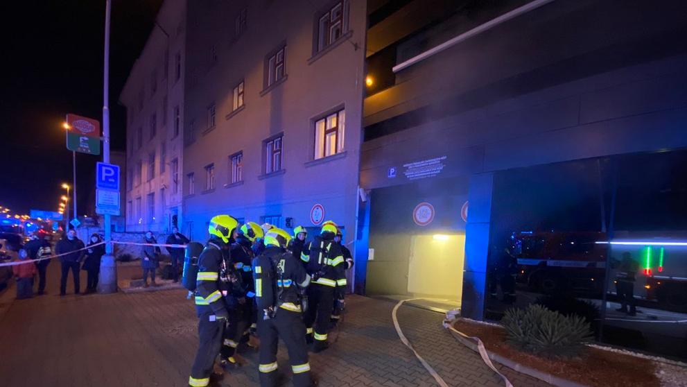 Požár v Praze - 2