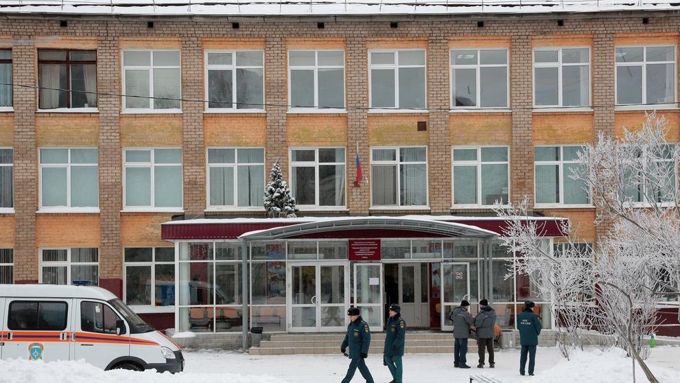 Útok žáků ve škole v Rusku - 1