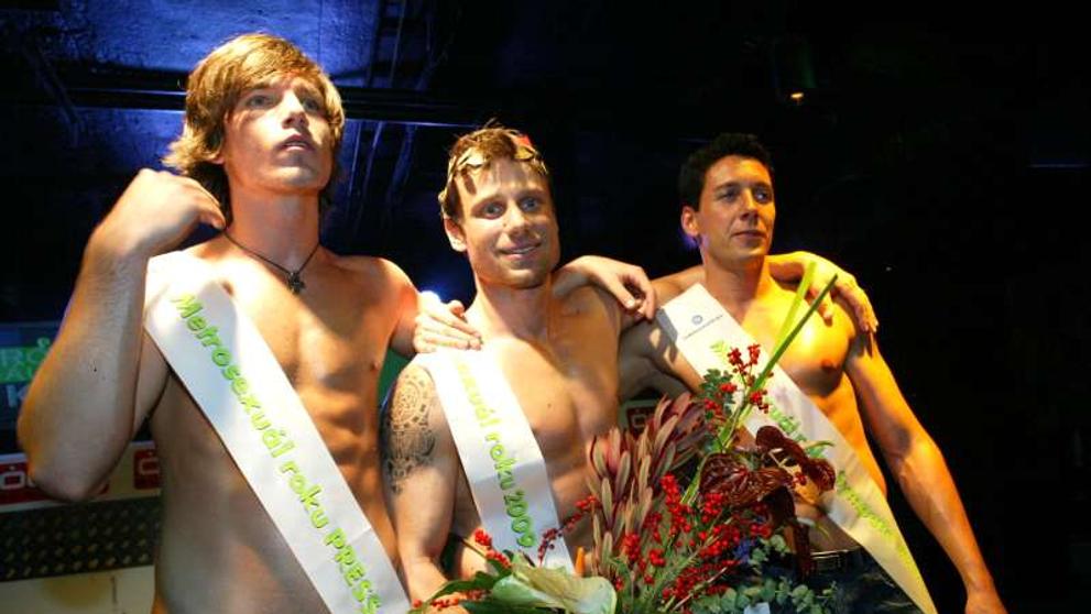 Metrosexuál roku 2009: Vladimír Veverka, Aleš Mrkva a Viktor Valenta