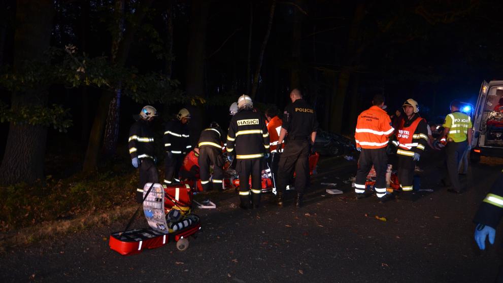 Po nehodě na Kladensku zemřeli tři mladí lidé