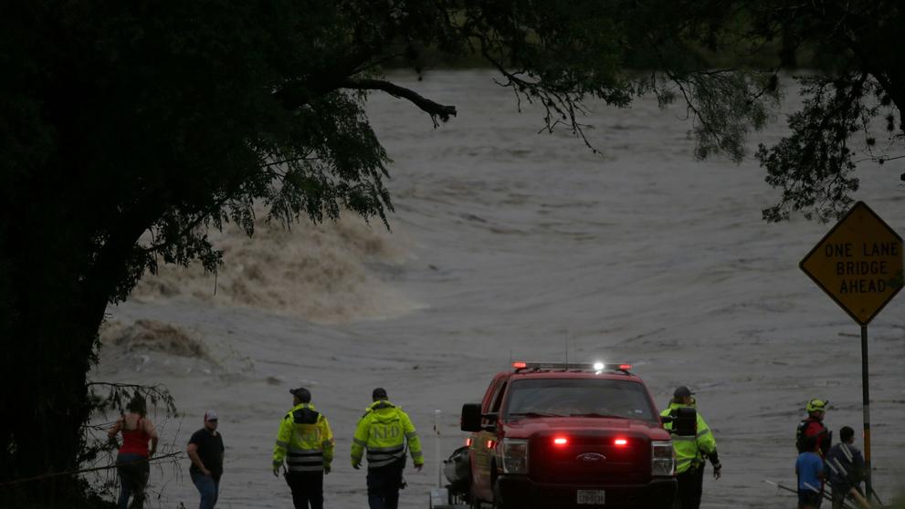 Bleskové záplavy v Texasu 