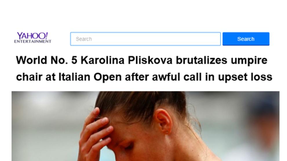Yahoo označilo chování Plíškové za brutální