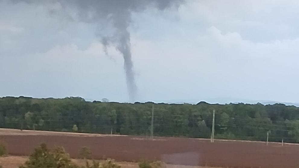 Tornádo na Hodonínsku