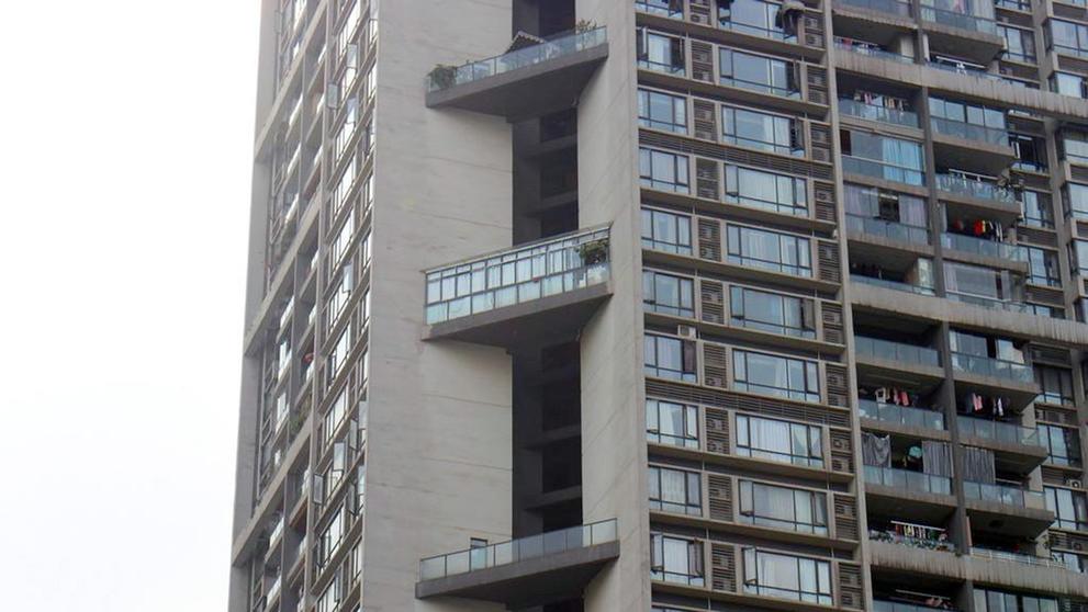 Čína - balkony - 2