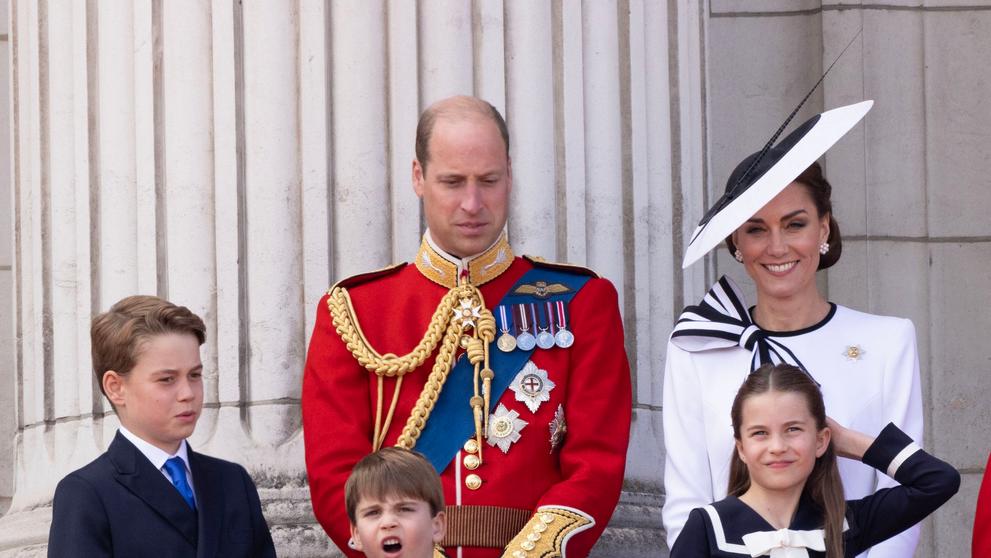 Princ Louis na Trooping the Colour, 15. 6. 2024 (6)