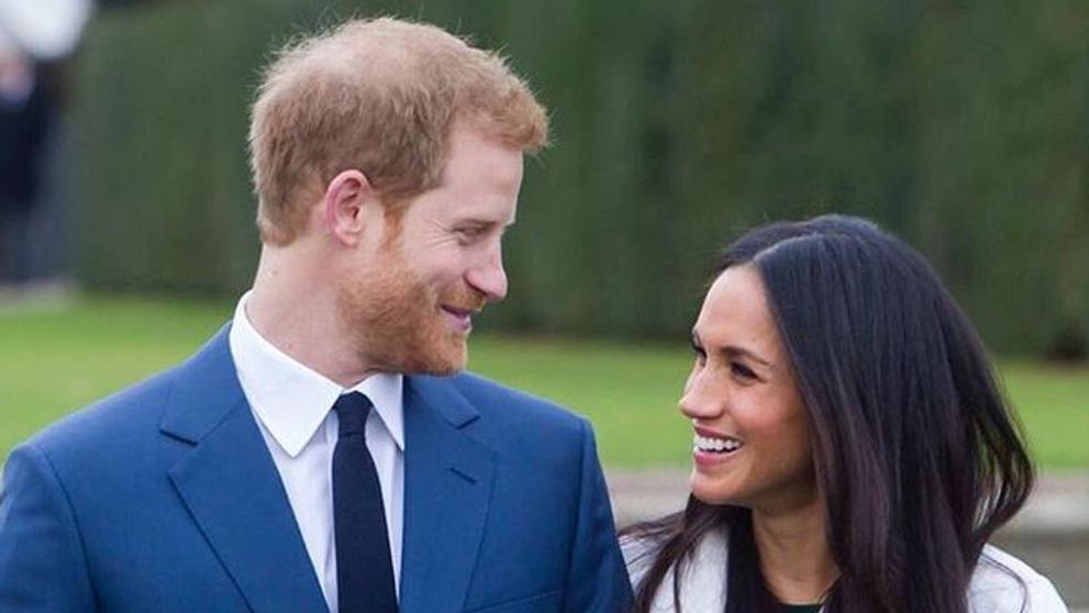 Princ Harry, Meghan Markle a královna Alžběta II. - 4