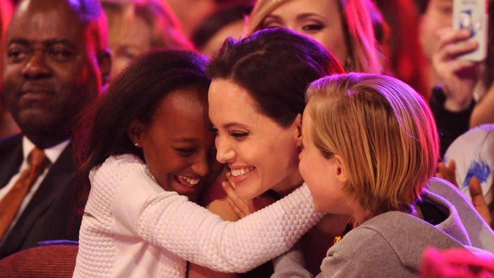 Angelina Jolie s dětmi - 1