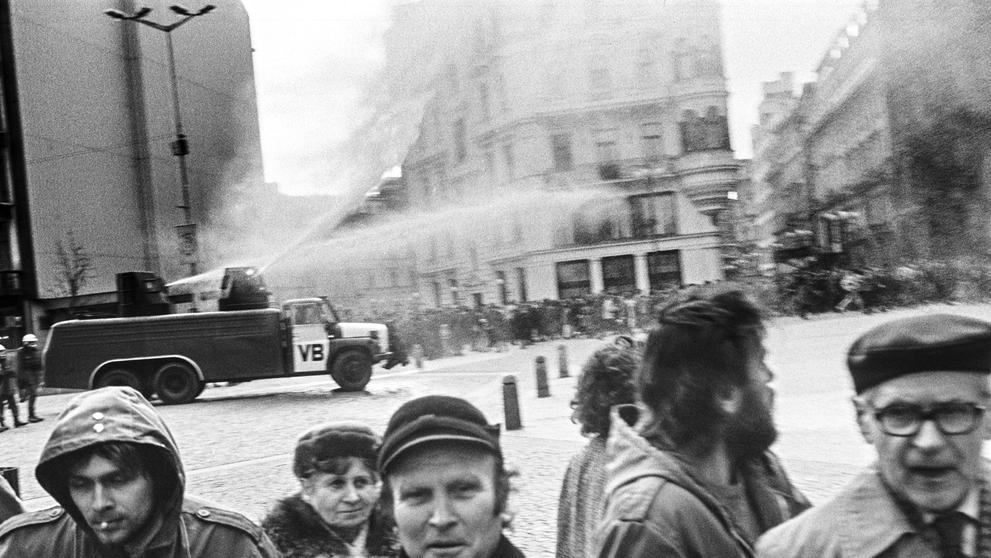 Historické fotografie z revolučního roku 1989 - 1
