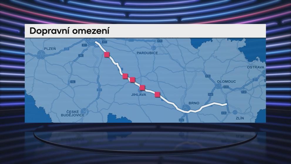 Prázdninová dopravní omezení - 1