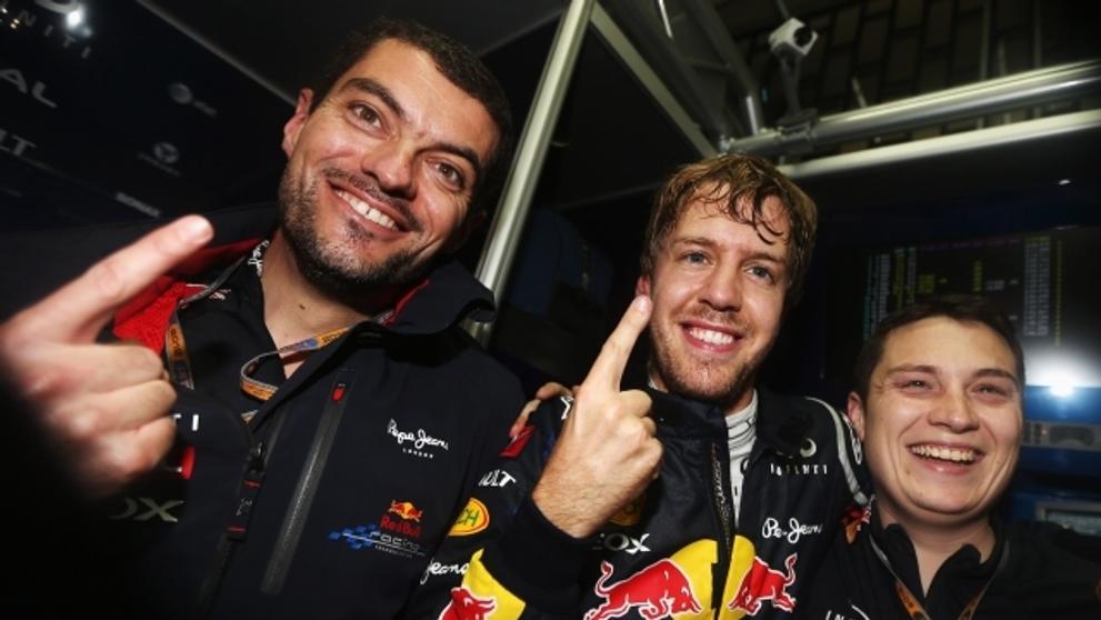 Sebastian Vettel slaví třetí titul mistra světa F1 - 12